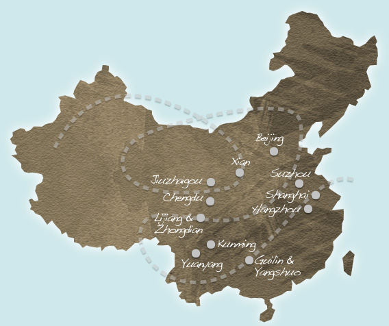 Honeymoon Map